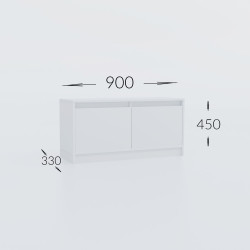 Παπουτσοθήκη Sara Γκρι