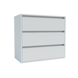 Συρταριέρα Idea 80x76 Λευκό