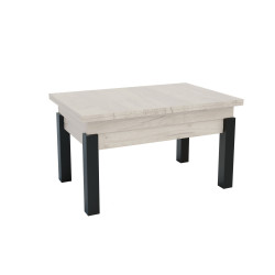 Τραπέζι Σαλονιού Transformer Λευκό