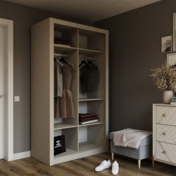 Ντουλάπα Linea Cashmere με καθρέφτη