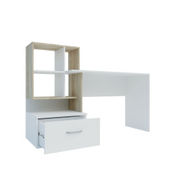 Γραφείο Viola Λευκό-Σονόμα Γραφείο Viola Λευκό-Σονόμα