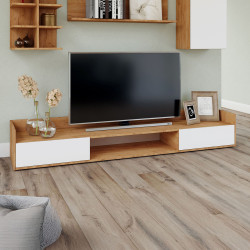 Έπιπλο TV Callisto Χρυσό Δρυς-Λευκό