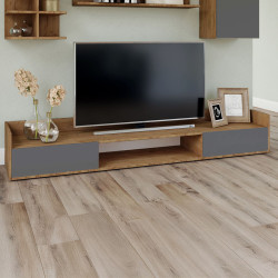 Έπιπλο TV Callisto Σκούρο Δρυς-Γραφίτης