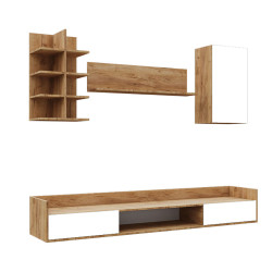 Σύνθεση TV Callisto Χρυσό Δρυς-Λευκό