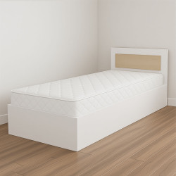 Κρεβάτι Viva 90 Λευκό-Σονόμα