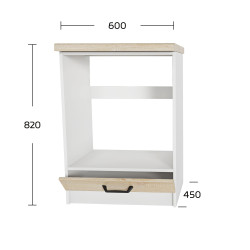 Anita Ντουλάπι Φούρνου 60x82cm S Anita Ντουλάπι Φούρνου 60x82cm S