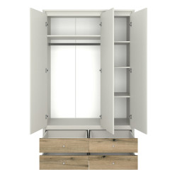 Ντουλάπα Τρίφυλλη Karin 3D4S Ντουλάπα Τρίφυλλη Karin 3D4S