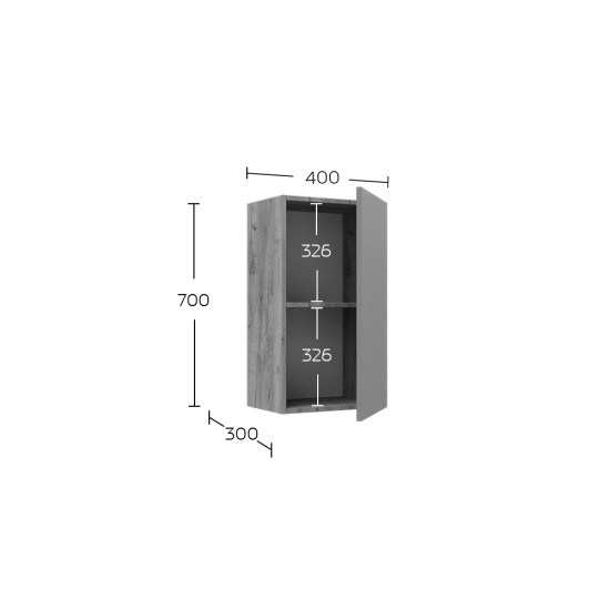 Σύνθεση TV Callisto Σκούρο Δρυς Σύνθεση TV Callisto Σκούρο Δρυς
