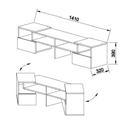 Έπιπλο TV Orne
