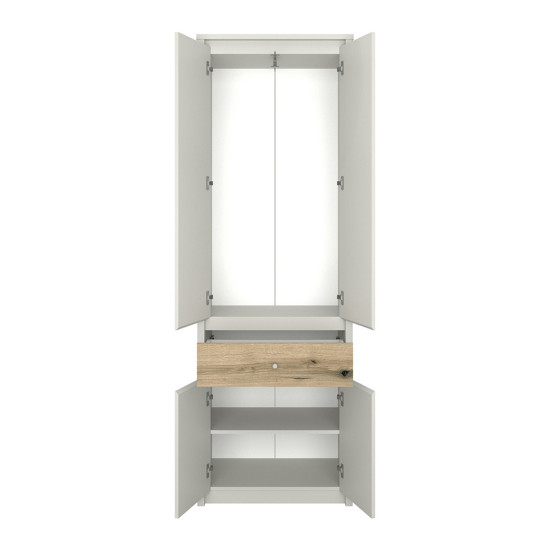 Ντουλάπα Δίφυλλη Karin 4D1S/70