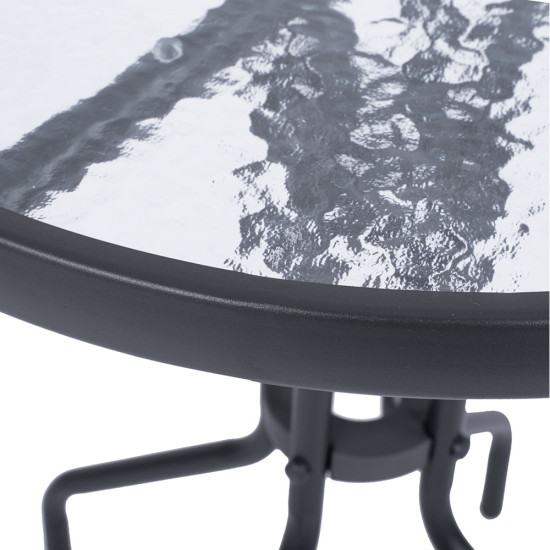 Τραπέζι Adam Γκρι Φ60