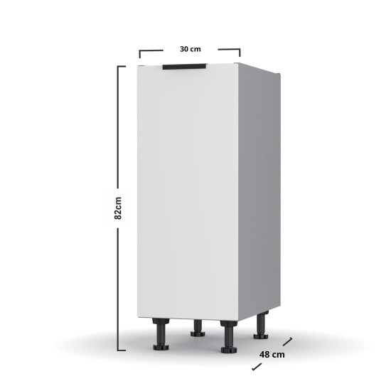 Craft Κάτω Ντουλάπι 30x82cm