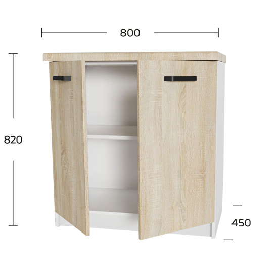 Anita Κάτω Ντουλάπι 80x82cm S Anita Κάτω Ντουλάπι 80x82cm S