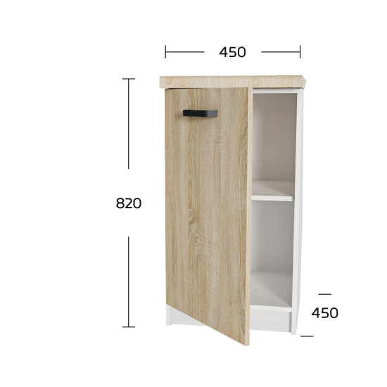 Anita Κάτω Ντουλάπι 45x82cm S Anita Κάτω Ντουλάπι 45x82cm S