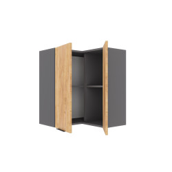 Craft Πάνω Ντουλάπι Γωνιακό 60/60x72cm G Craft Πάνω Ντουλάπι Γωνιακό 60/60x72cm G