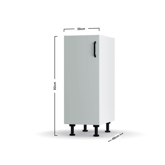 Modest Κάτω Ντουλάπι 30x82cm Gr