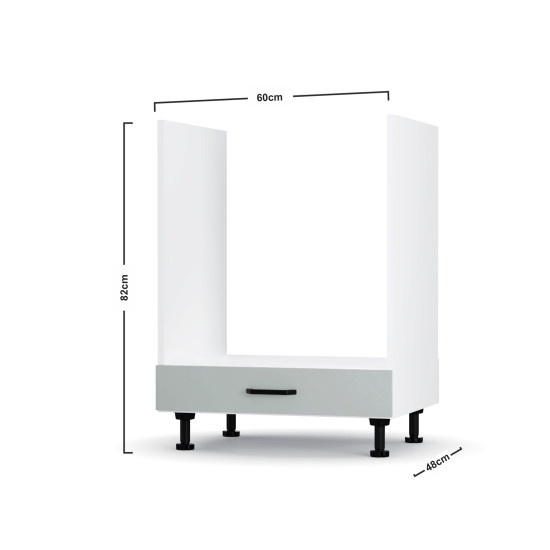 Modest Κάτω Ντουλάπι Φούρνου 60x82 G