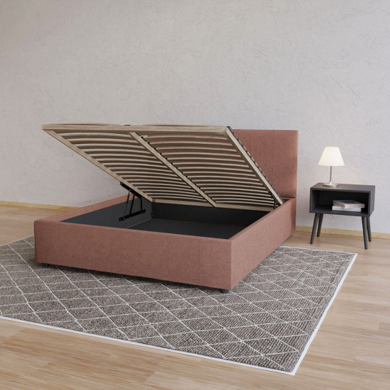 Κρεβάτι Billy Τερακότα 150x200cm