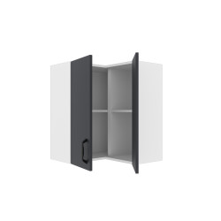 Modest Πάνω Ντουλάπι Γωνιακό 60/60x72cm An Modest Πάνω Ντουλάπι Γωνιακό 60/60x72cm An