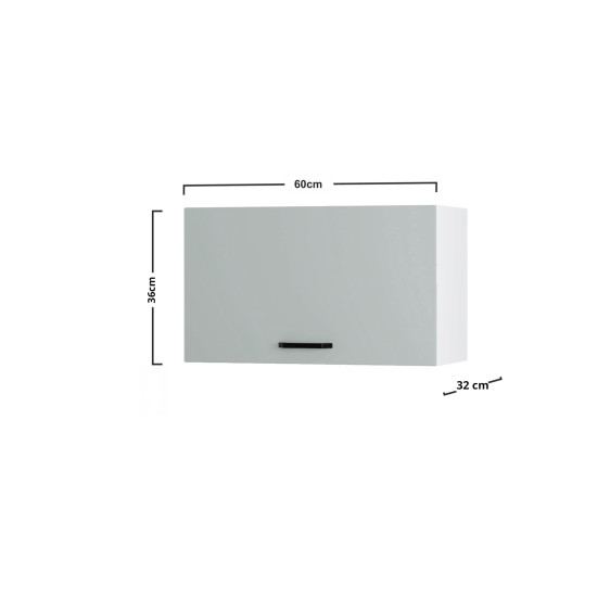 Modest Ντουλάπι Απορροφητήρα 60x36cm Gr