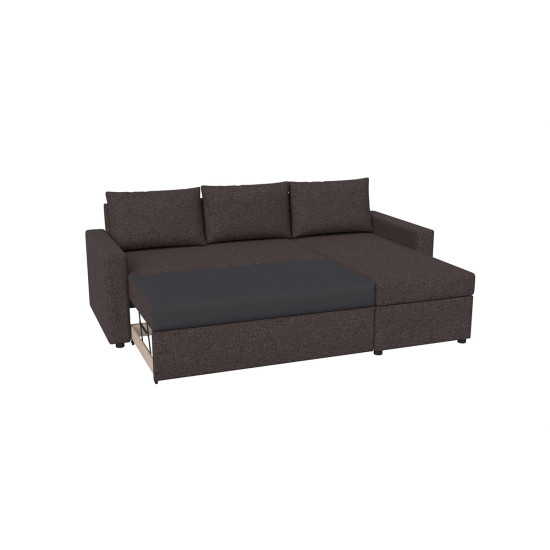 Γωνιακός Καναπές Concept Καφέ