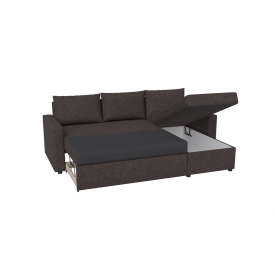 Γωνιακός Καναπές Concept Καφέ