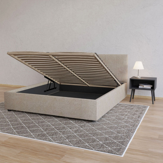 Κρεβάτι Billy Μπεζ 180x200cm