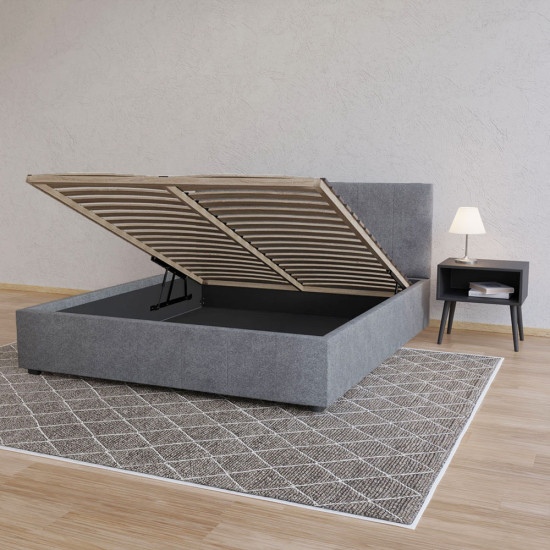 Κρεβάτι Billy Γκρι 180x200cm