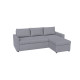 Γωνιακός Καναπές Concept Ανοιχτό Γκρι