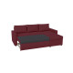 Γωνιακός Καναπές Concept Μπορντώ