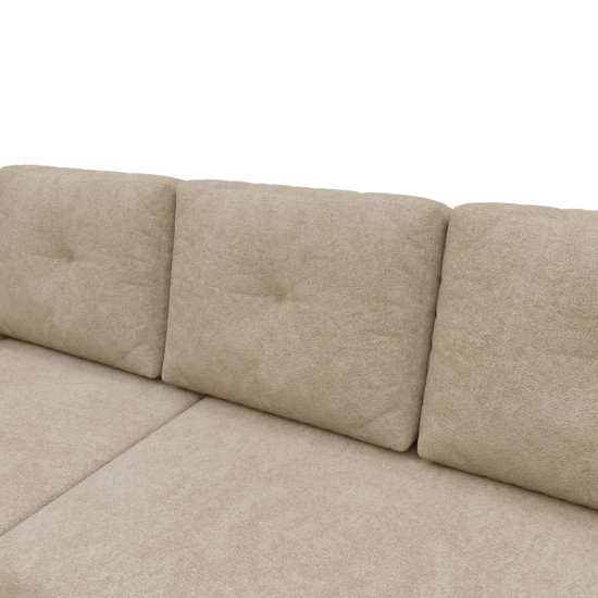 Γωνιακός Καναπές Triumph Μπεζ