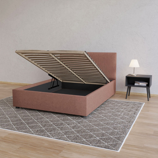 Κρεβάτι Billy Τερακότα 140x200cm