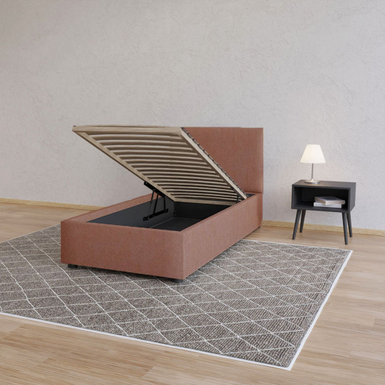 Κρεβάτι Billy Τερακότα 90x200cm Κρεβάτι Billy Τερακότα 90x200cm