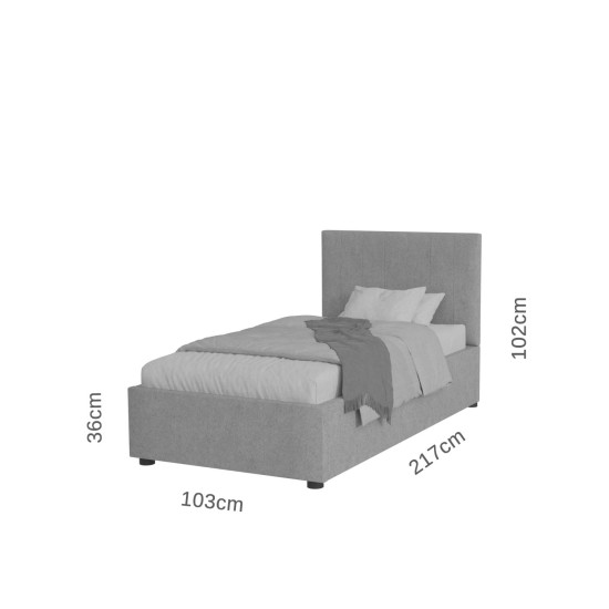 Κρεβάτι Billy Τερακότα 90x200cm Κρεβάτι Billy Τερακότα 90x200cm