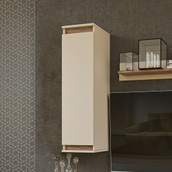 Ντουλάπι Lilu Μπεζ-Σκούρο Δρυς