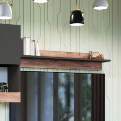 Κρεμαστό Ράφι Morocco Ανθρακί