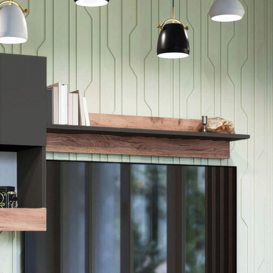 Κρεμαστό Ράφι Morocco Ανθρακί