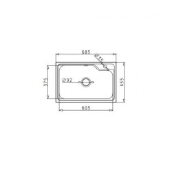 Νεροχύτης Ενθετος Ethra