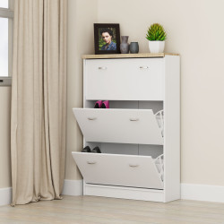 Παπουτσοθήκη Top Mix BUT3K White