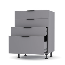 Craft Ντουλάπι Συρταριέρα 60x82cm Gr