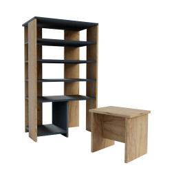 Παπουτσοθήκη Bradley Χρυσό Δρυς