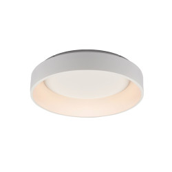 ΟΡΟΦΗΣ Φ/Σ LED 48W CCT 5350LM ΛΕΥΚΟ ΜΕΤΑΛΛΙΚΟ D60XH14CM APOLLO