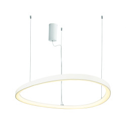 NETTO ΦΩΤΙΣΤΙΚΟ ΚΡΕΜΑΣΤΟ ΛΕΥΚΟ ΜΑΤ ΑΛΟΥΜΙΝΙΟ LED 36W 3000K 2700Lm IP20 Φ400Χ1200mm