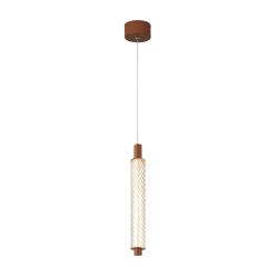 MYSTIQUE-ΦΩΤΙΣΤΙΚΟ ΚΡΕΜΑΣΤΟ ΚΑΦΕ ΑΛΟΥΜΙΝΙΟΥ LED SMD 11W CCT 660LΜ IP20 45X45X1500MM