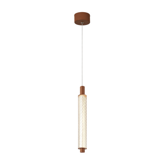 MYSTIQUE-ΦΩΤΙΣΤΙΚΟ ΚΡΕΜΑΣΤΟ ΚΑΦΕ ΑΛΟΥΜΙΝΙΟΥ LED SMD 11W CCT 660LΜ IP20 45X45X1500MM