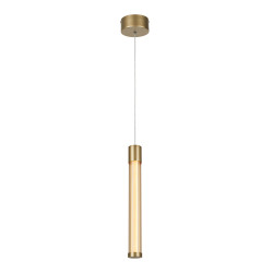 CANDELERA-ΦΩΤΙΣΤΙΚΟ ΚΡΕΜΑΣΤΟ ΧΡΥΣΟ  ΑΛΟΥΜΙΝΙΟΥ LED SMD 7W CCT 490LΜ IP20 85X1500MM