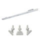 LED ΚΙΝΗΤΟ ΦΩΤΙΣΤΙΚΟ ΡΑΓΑΣ 230V AC 40W 5600LM 4000K 3-PHASE 90° Ra90 5YRS ΛΕΥΚΟ