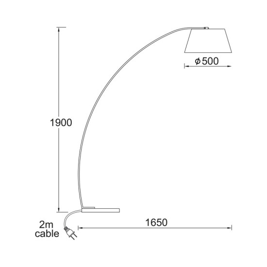 ΔΑΠΕΔΟΥ ΛΕΥΚΟ ΜΑΡΜΑΡΟ ΚΑΙ ΥΦΑΣΜΑΤΙΝΟ ΚΑΠΕΛΟ 1ΧΕ27 LENNON