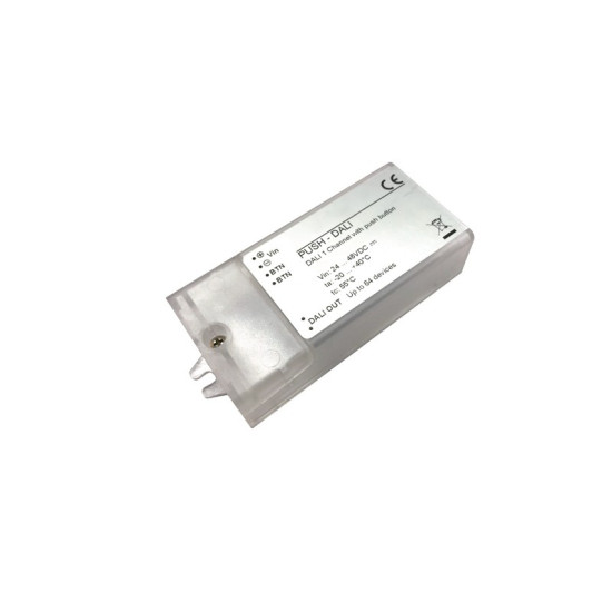 DALI ΕΛΕΓΚΤΗΣ ΦΩΤΙΣΜΟΥ ΜΕΣΩ PUSH BUTTON & ΓΙΑ ΜΑΓΝΗΤΙΚΑ ΣΥΣΤΗΜΑΤΑ ΡΑΓΩΝ 4W 105Χ44x23mm DALI ΕΛΕΓΚΤΗΣ ΦΩΤΙΣΜΟΥ ΜΕΣΩ PUSH BUTTON & ΓΙΑ ΜΑΓΝΗΤΙΚΑ ΣΥΣΤΗΜΑΤΑ ΡΑΓΩΝ 4W 105Χ44x23mm
