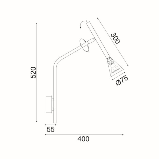 ΕΠΙΤΟΙΧΟ Φ/Σ 1XGU10 CLOUZOT ΧΡΥΣΟ ΜΕΤ/ΚΟ IP20 40X52X8CM ΕΠΙΤΟΙΧΟ Φ/Σ 1XGU10 CLOUZOT ΧΡΥΣΟ ΜΕΤ/ΚΟ IP20 40X52X8CM